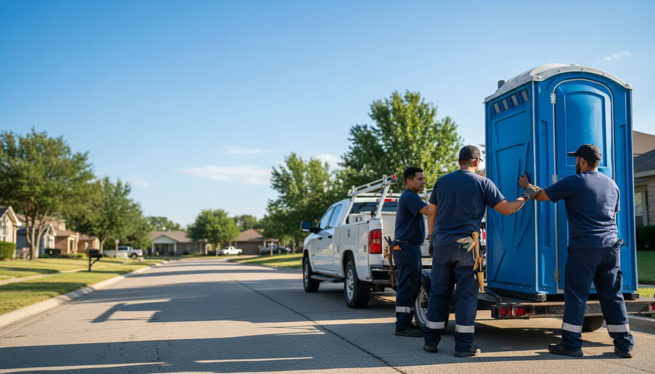 Portable Toilet Rental in Lanse, PA near me
